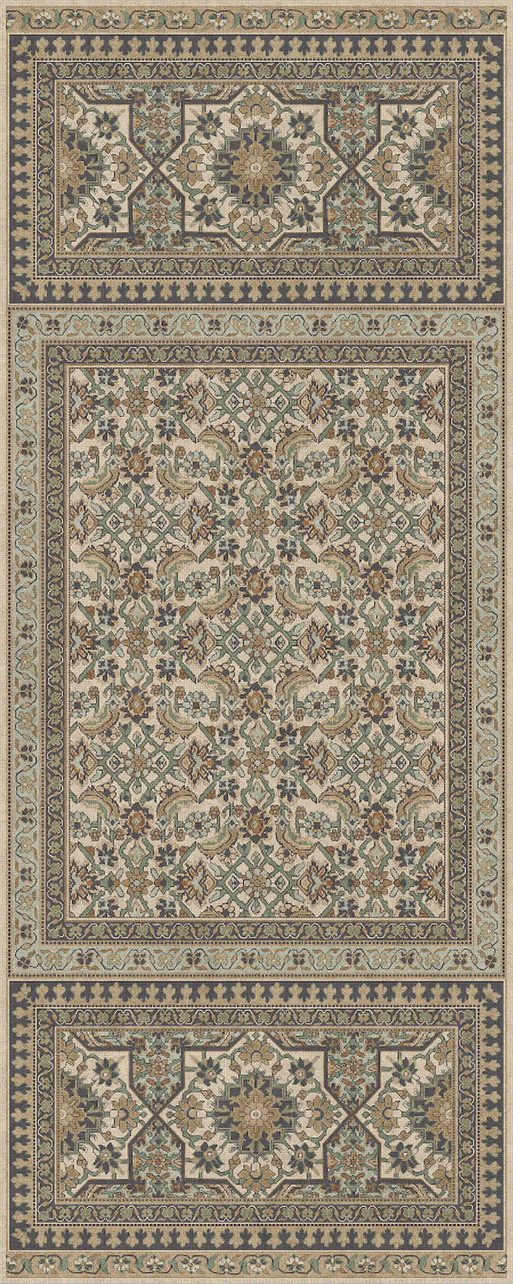 Vintage Vinyl Rug (Biltmore - Maison Tapis - Fontainebleau)