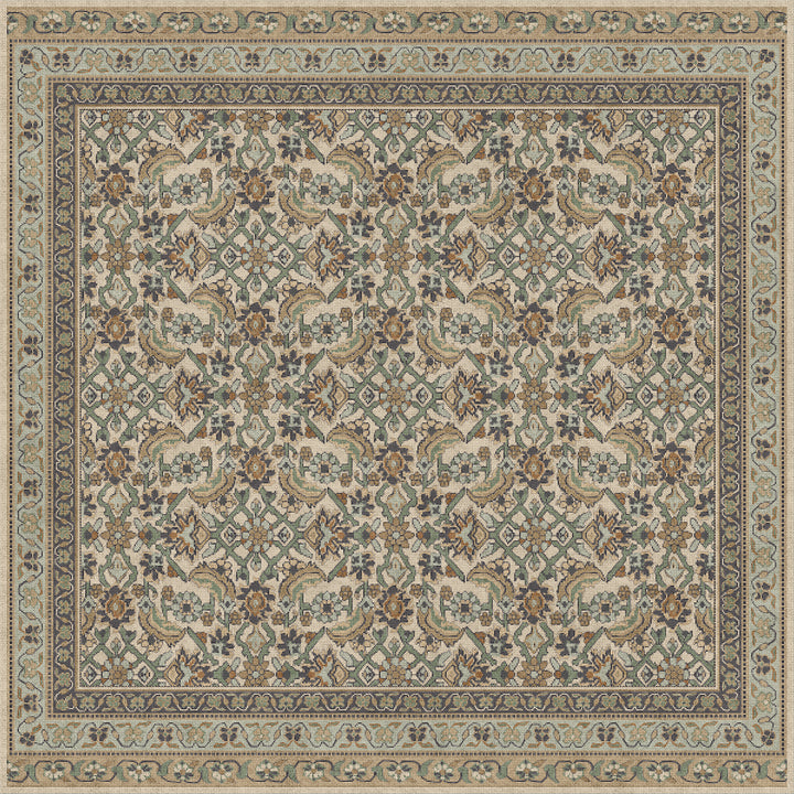 Vintage Vinyl Rug (Biltmore - Maison Tapis - Fontainebleau)