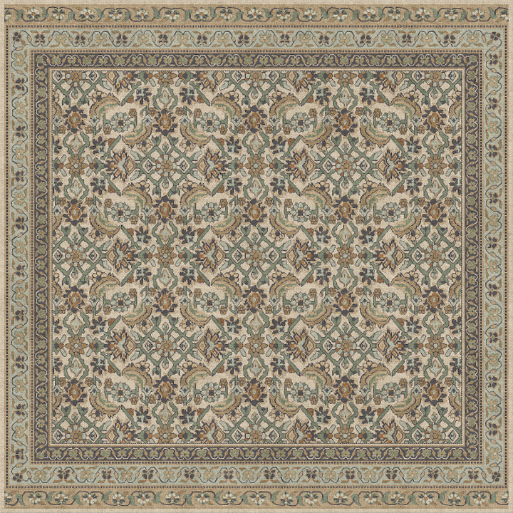 Vintage Vinyl Rug (Biltmore - Maison Tapis - Fontainebleau)