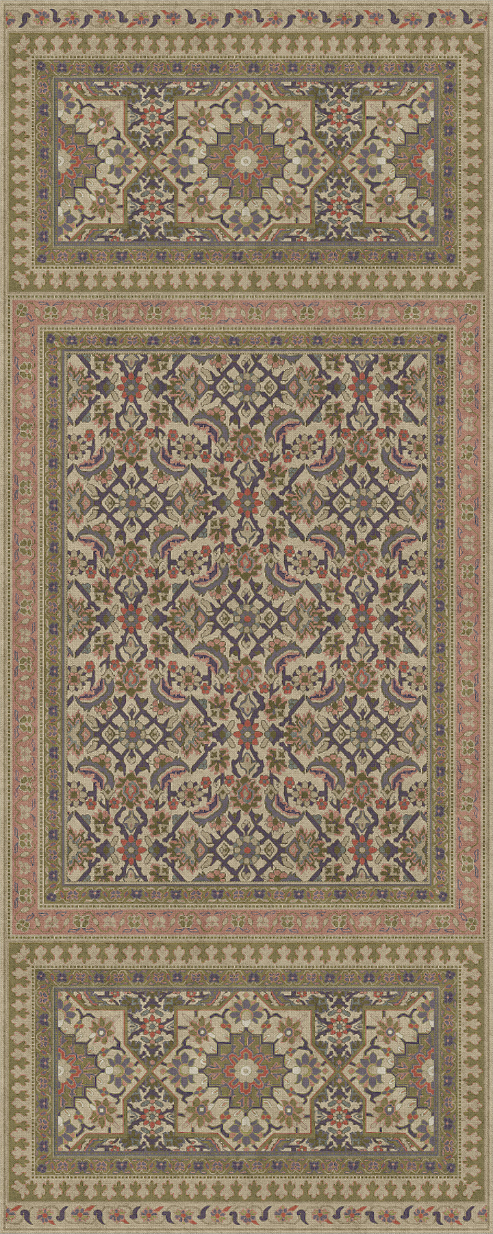Vintage Vinyl Rug (Biltmore - Maison Tapis - Giverny)