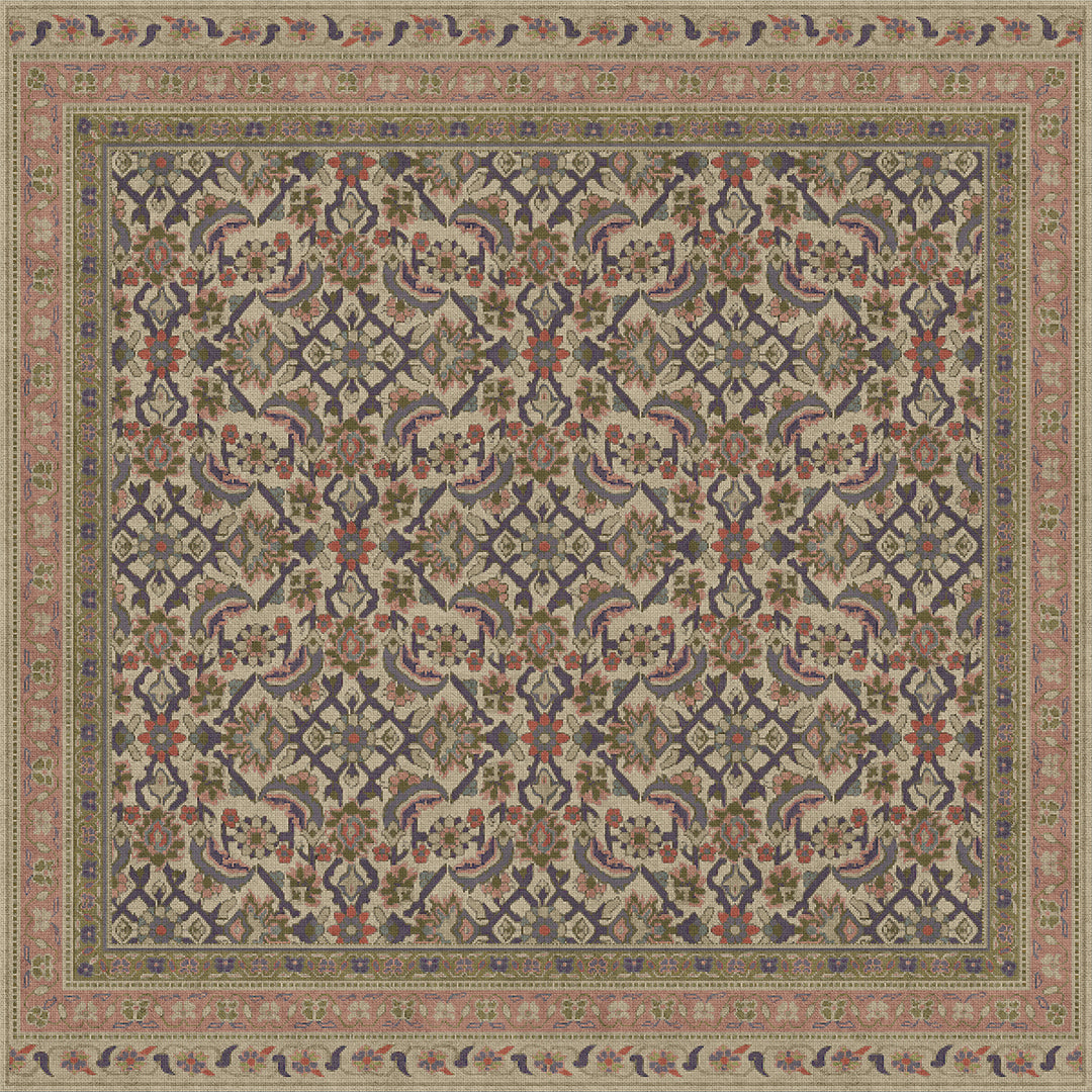 Vintage Vinyl Rug (Biltmore - Maison Tapis - Giverny)