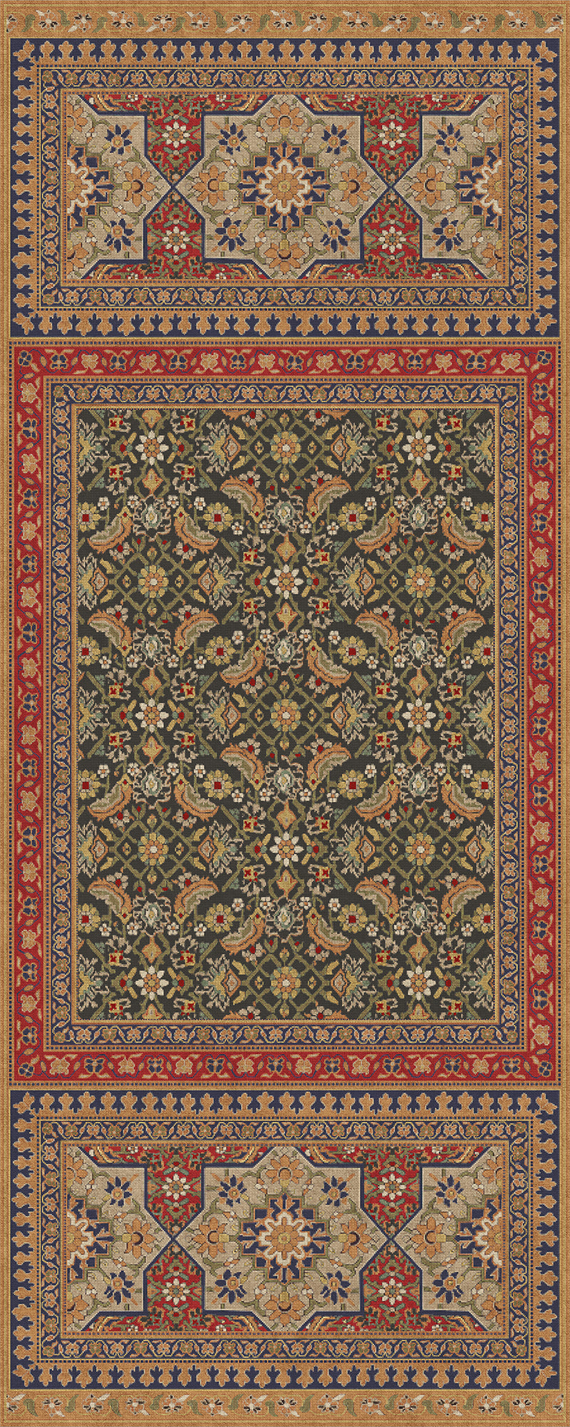 Vintage Vinyl Rug (Biltmore - Maison Tapis - Île de France)