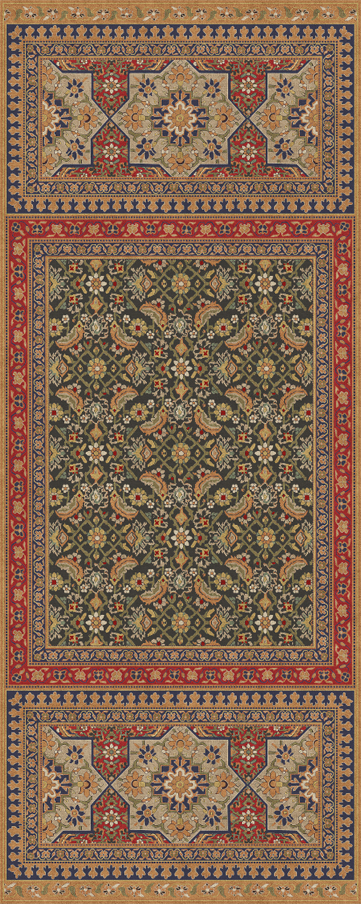 Vintage Vinyl Rug (Biltmore - Maison Tapis - Île de France)