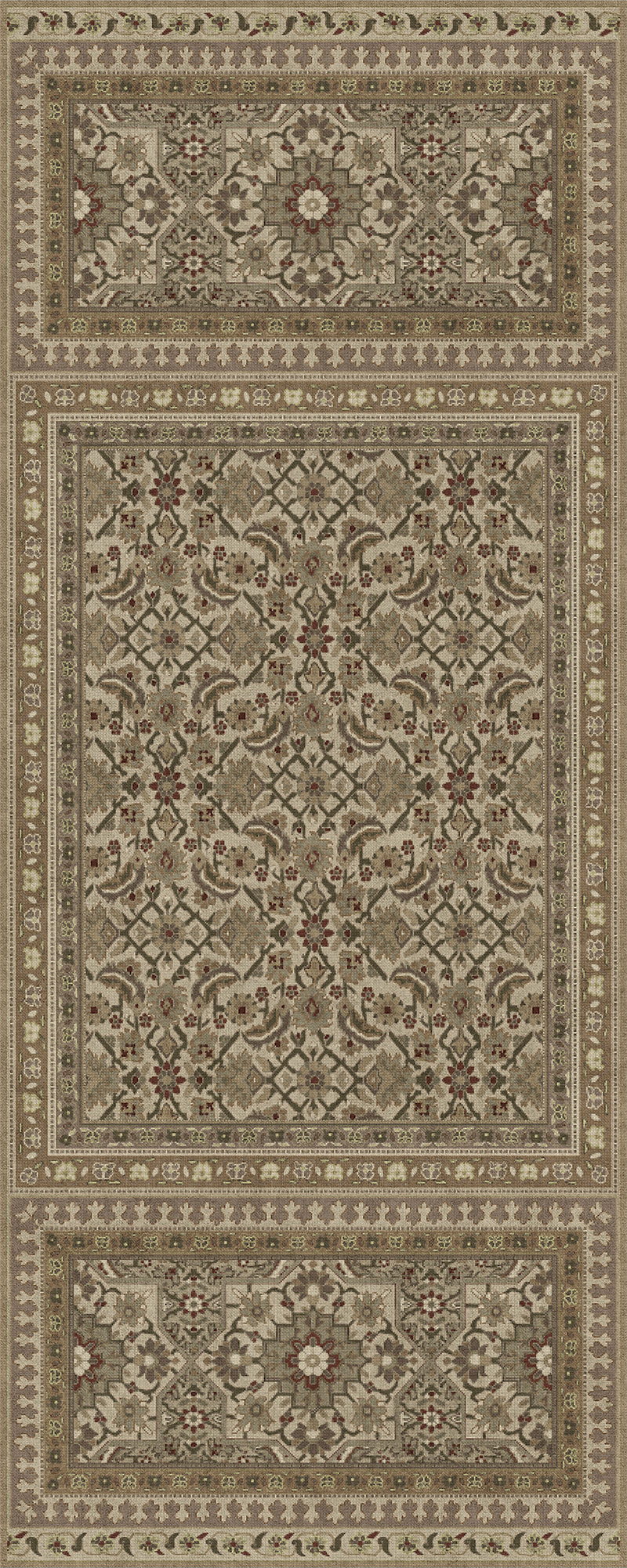 Vintage Vinyl Rug (Biltmore - Maison Tapis - Normandy)