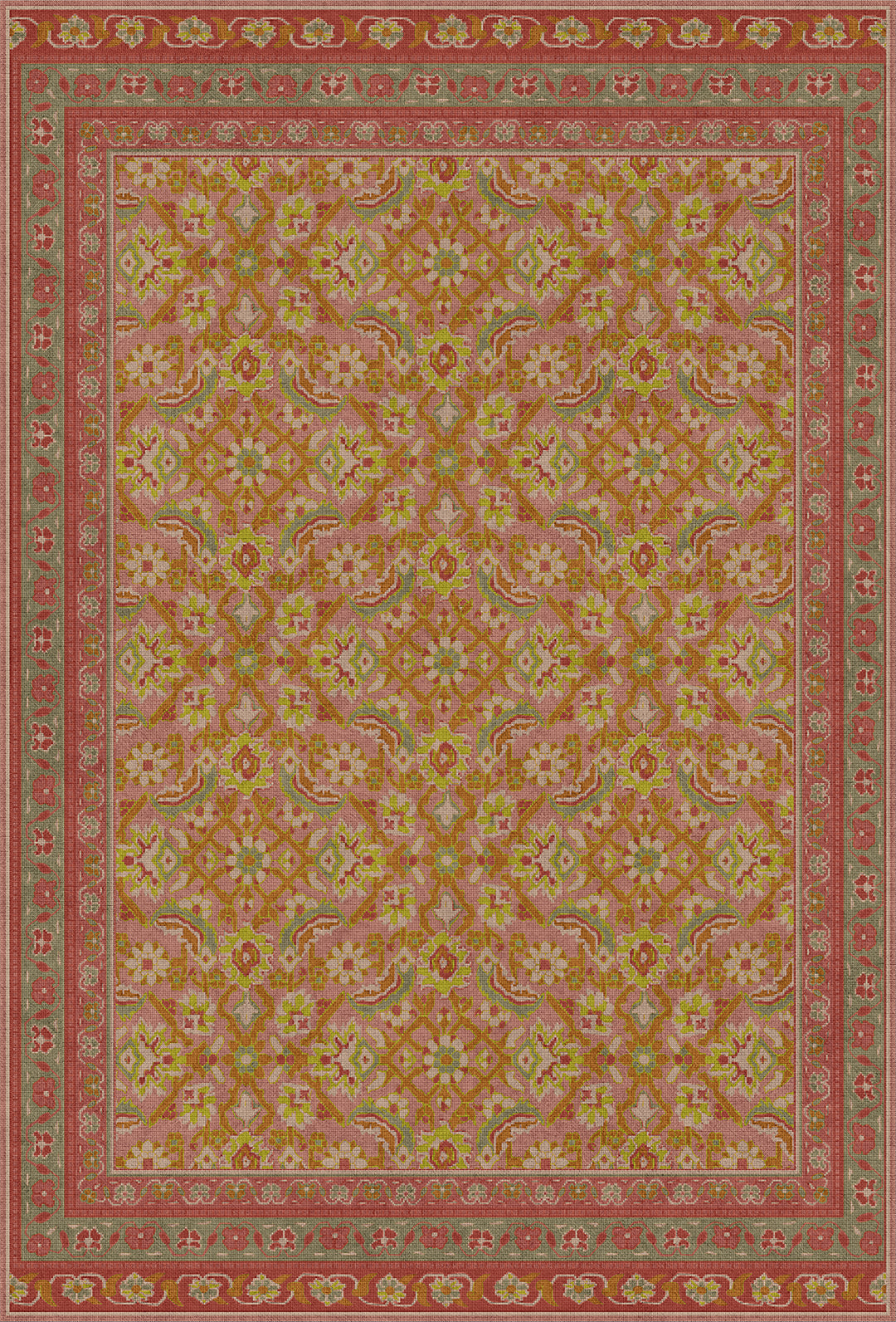 Vintage Vinyl Rug (Biltmore - Maison Tapis - Provence)