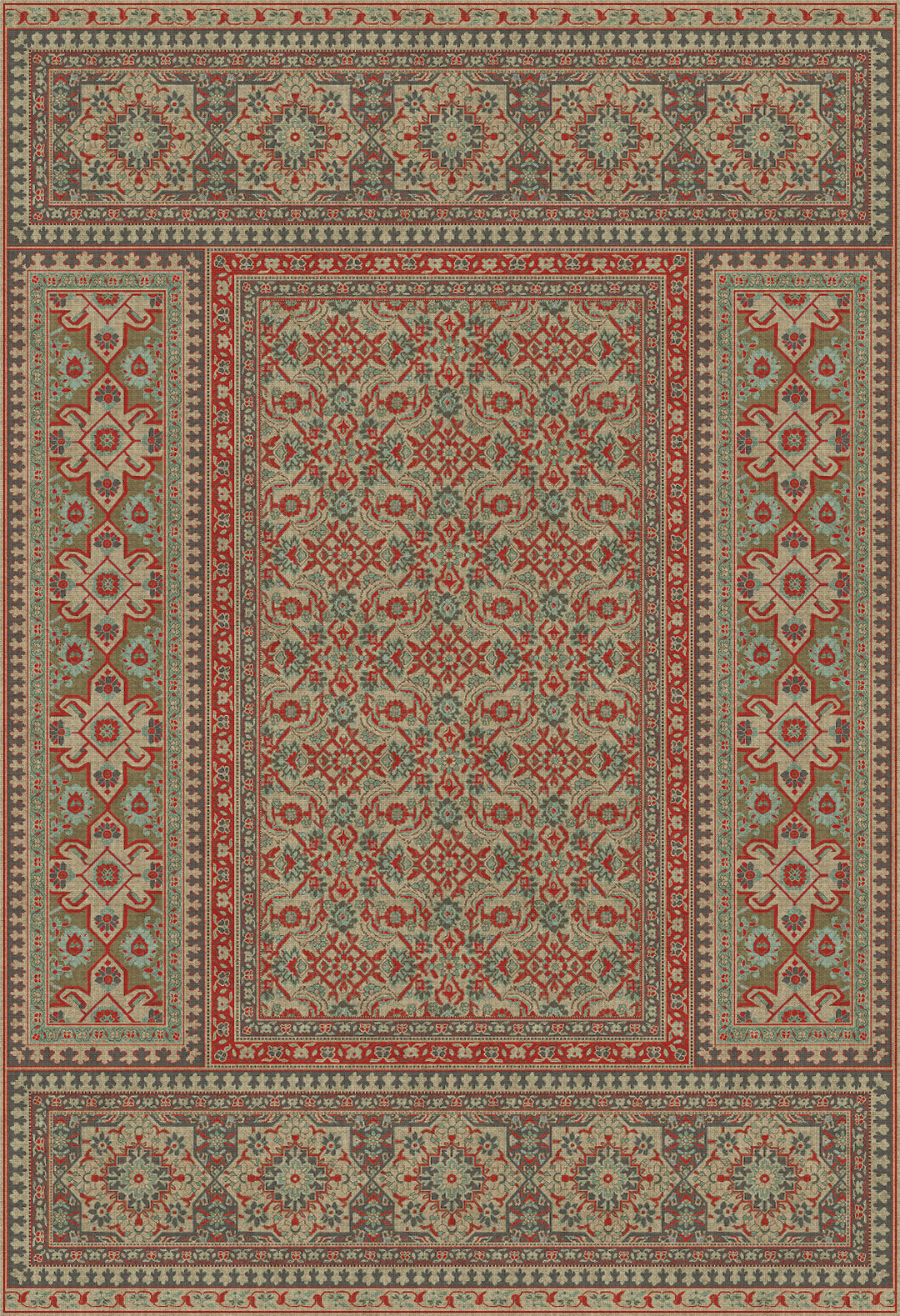 Vintage Vinyl Rug (Biltmore - Maison Tapis - Vezelay)