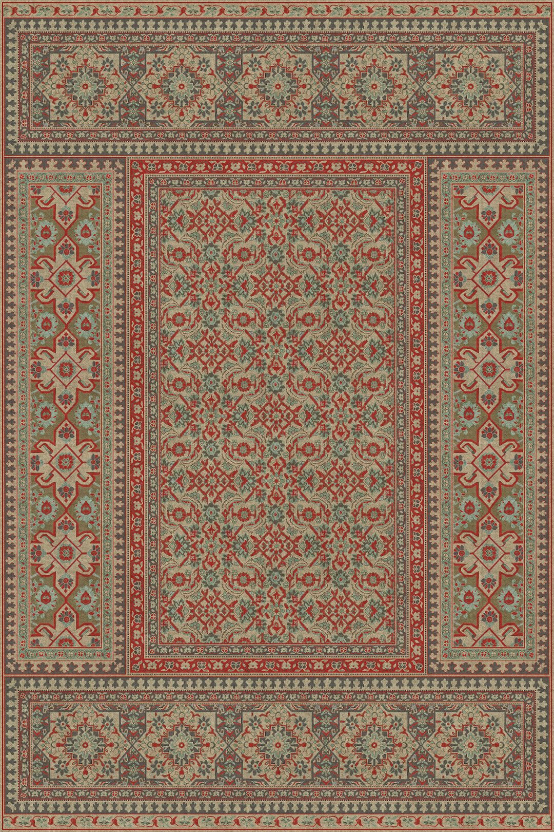 Vintage Vinyl Rug (Biltmore - Maison Tapis - Vezelay)