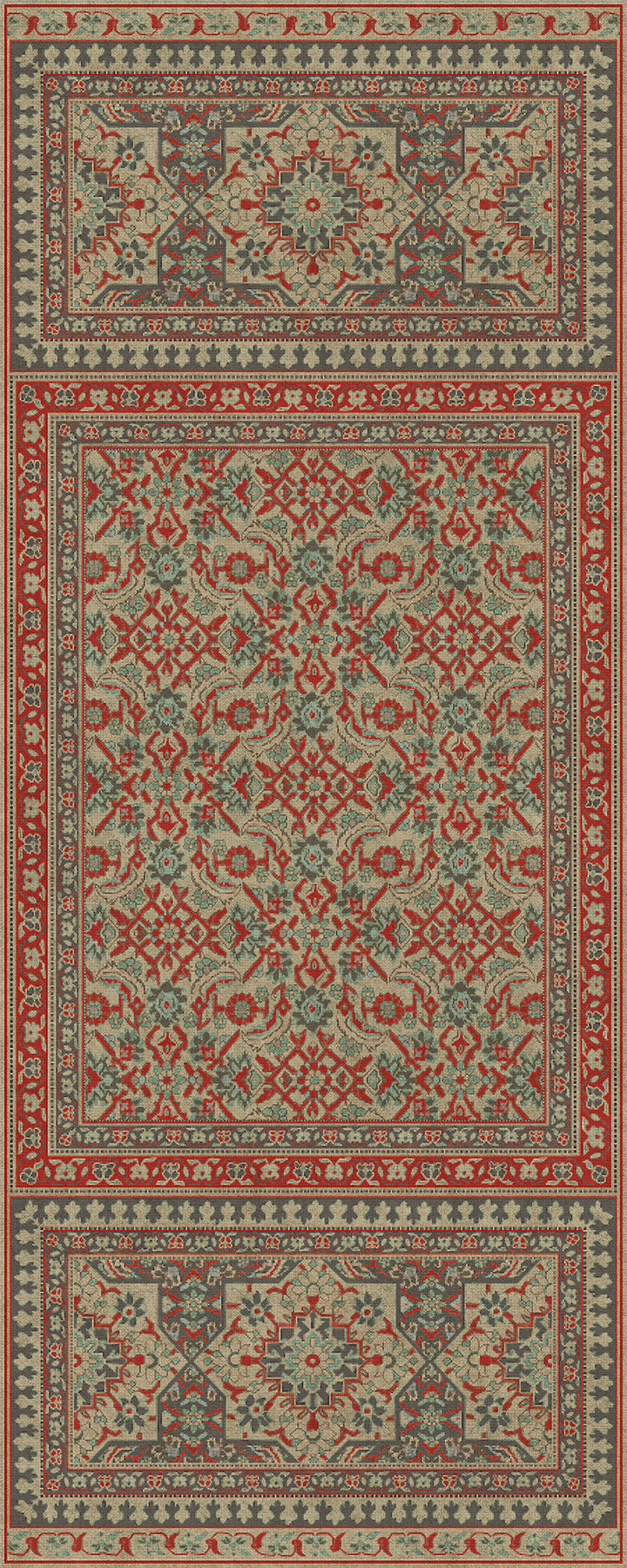 Vintage Vinyl Rug (Biltmore - Maison Tapis - Vezelay)