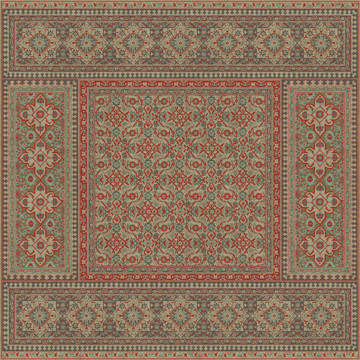 Vintage Vinyl Rug (Biltmore - Maison Tapis - Vezelay)