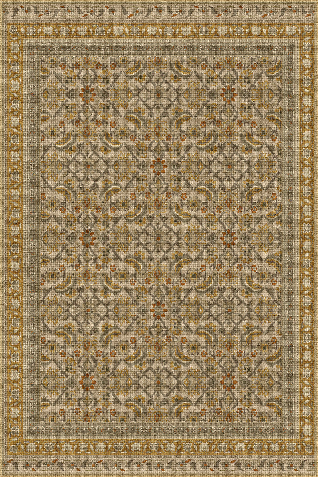 Vintage Vinyl Rug (Biltmore - Maison Tapis - Villandry)