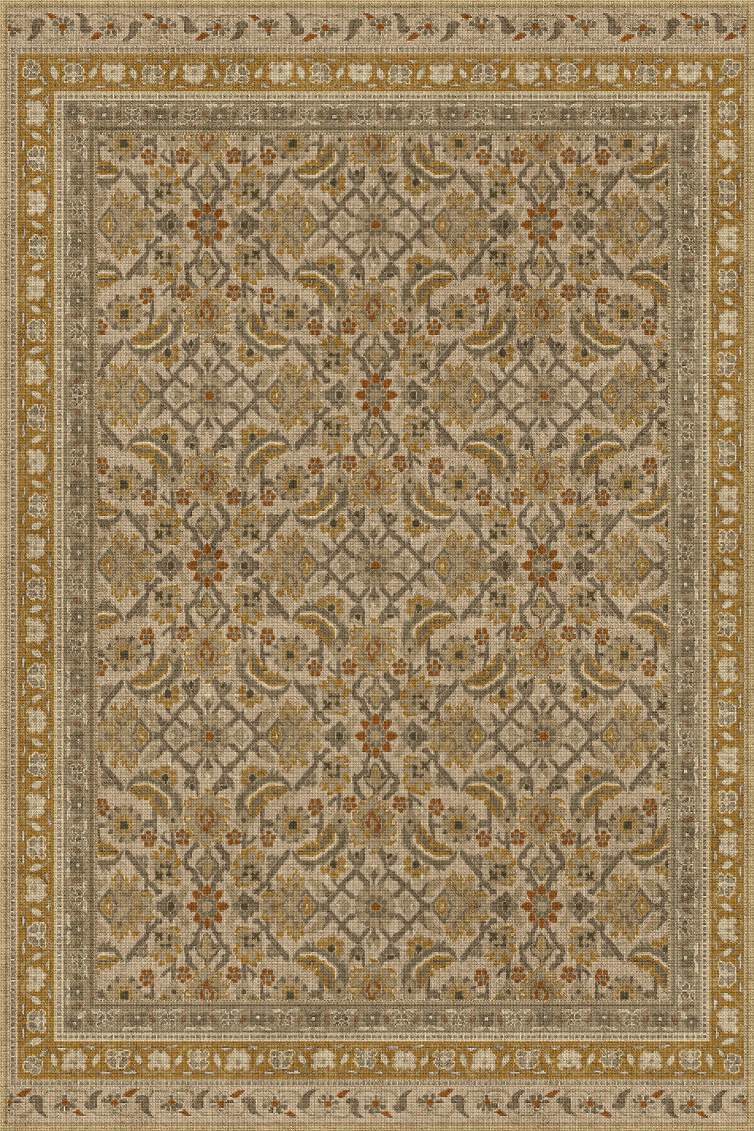 Vintage Vinyl Rug (Biltmore - Maison Tapis - Villandry)