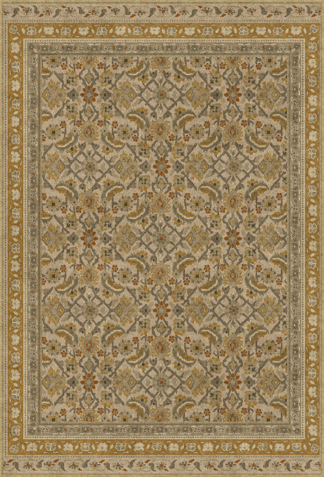 Vintage Vinyl Rug (Biltmore - Maison Tapis - Villandry)