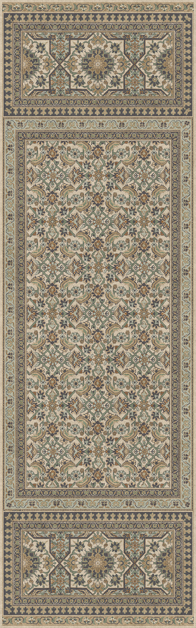 Vintage Vinyl Rug (Biltmore - Maison Tapis - Fontainebleau)