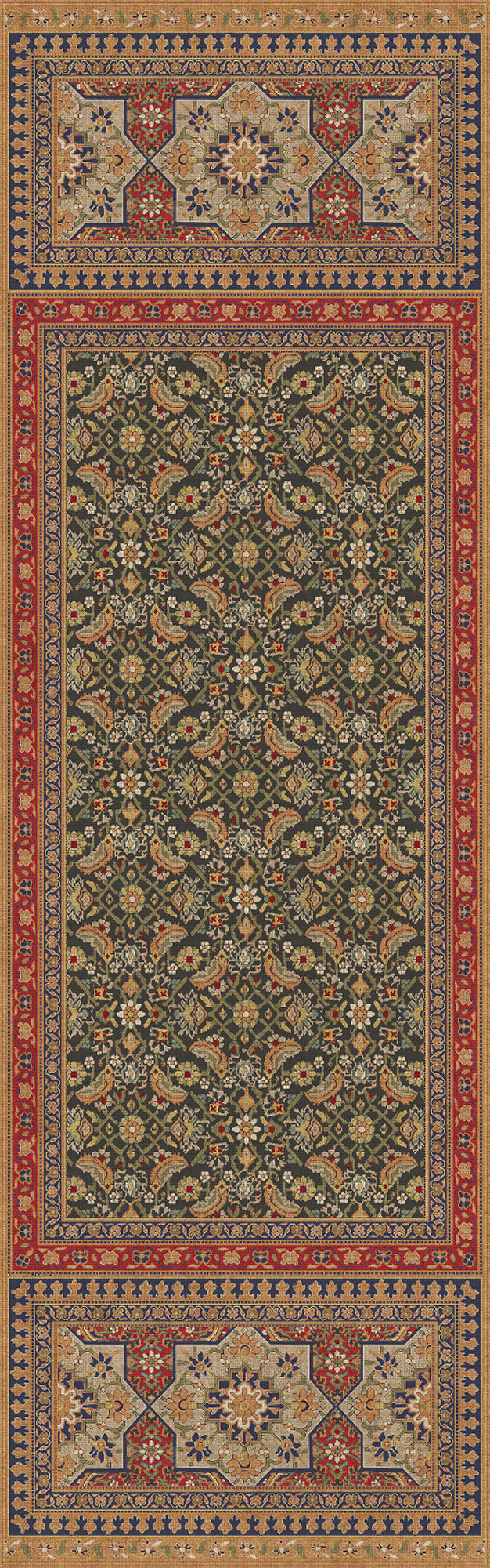 Vintage Vinyl Rug (Biltmore - Maison Tapis - Île de France)