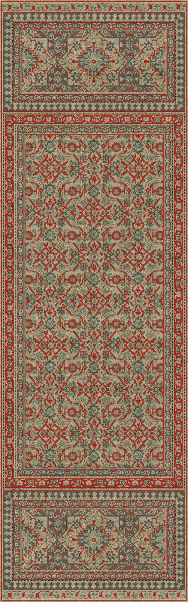 Vintage Vinyl Rug (Biltmore - Maison Tapis - Vezelay)