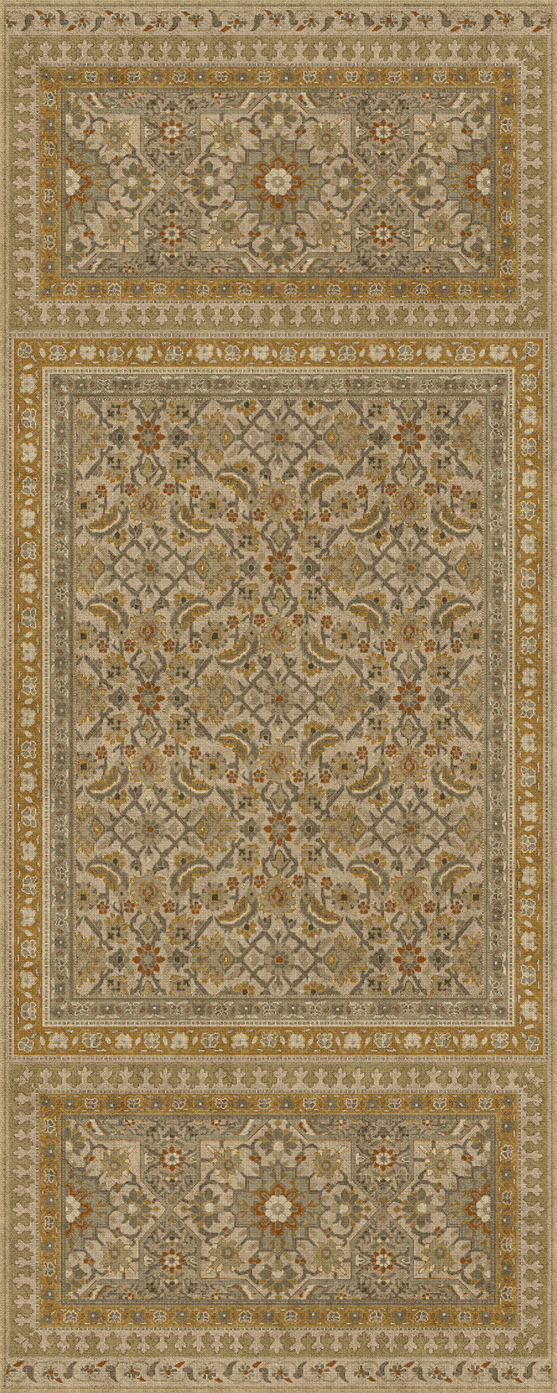 Vintage Vinyl Rug (Biltmore - Maison Tapis - Villandry)