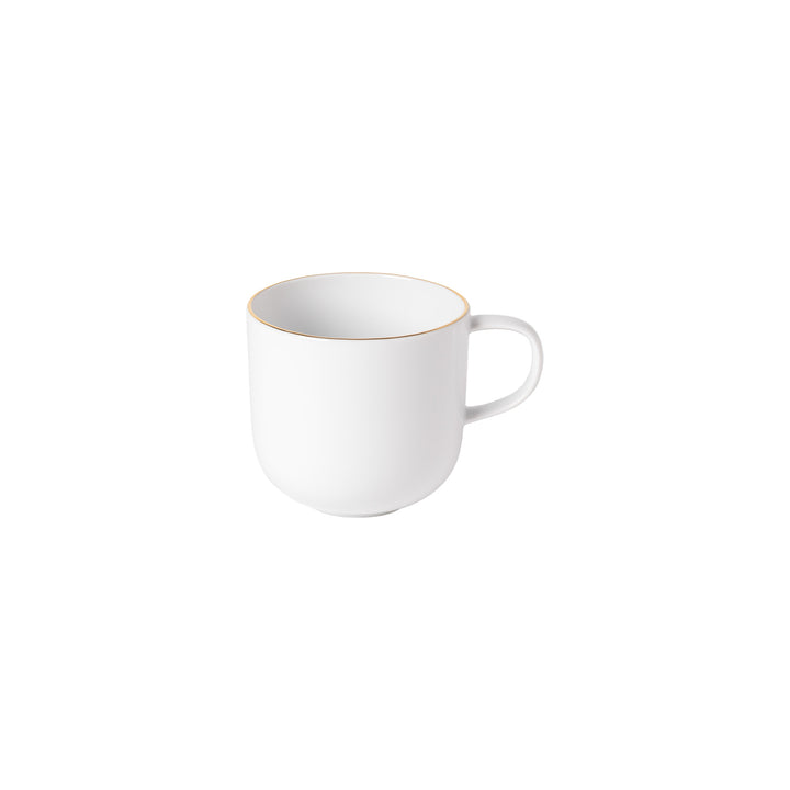 Costa Nova Resonance Porcelain Dinnerware (White/Gold)