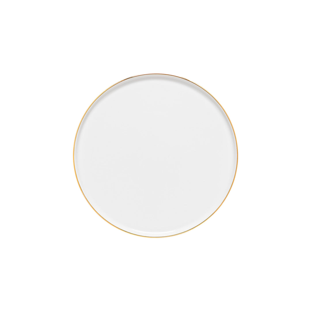 Costa Nova Resonance Porcelain Dinnerware (White/Gold)