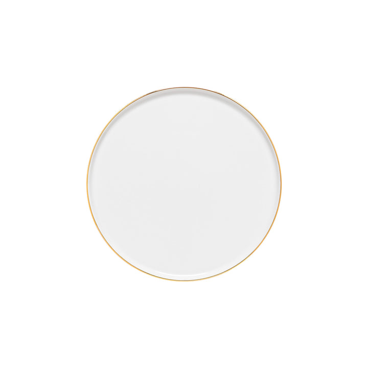 Costa Nova Resonance Porcelain Dinnerware (White/Gold)