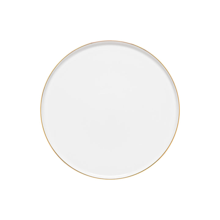 Costa Nova Resonance Porcelain Dinnerware (White/Gold)