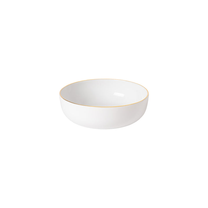 Costa Nova Resonance Porcelain Dinnerware (White/Gold)