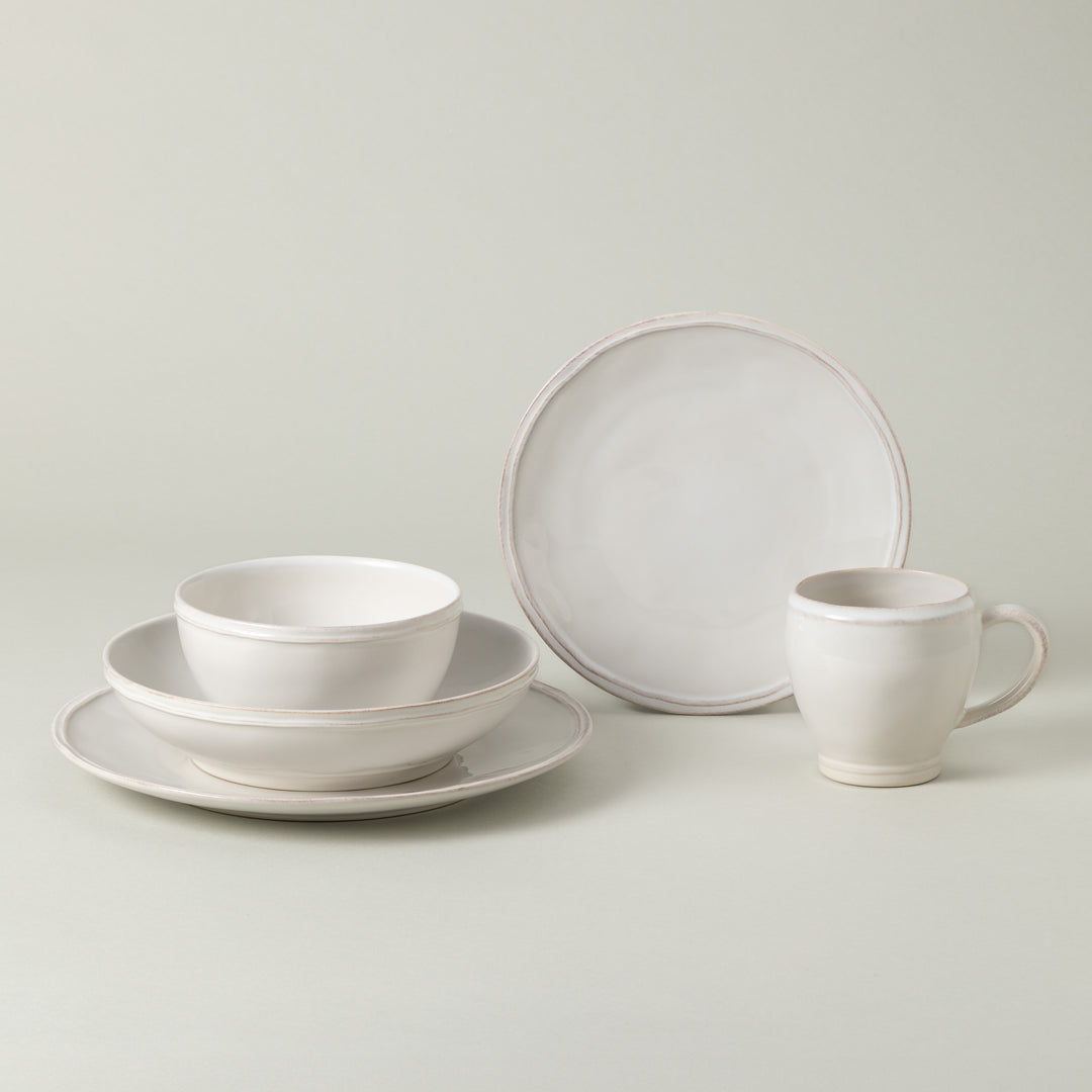 Casafina Fontana Glazed Stoneware Dinnerware (White)