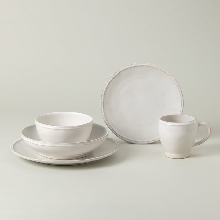 Casafina Fontana Glazed Stoneware Dinnerware (White)