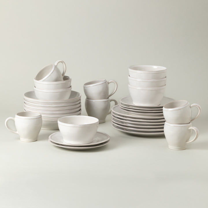 Casafina Fontana Glazed Stoneware Dinnerware (White)