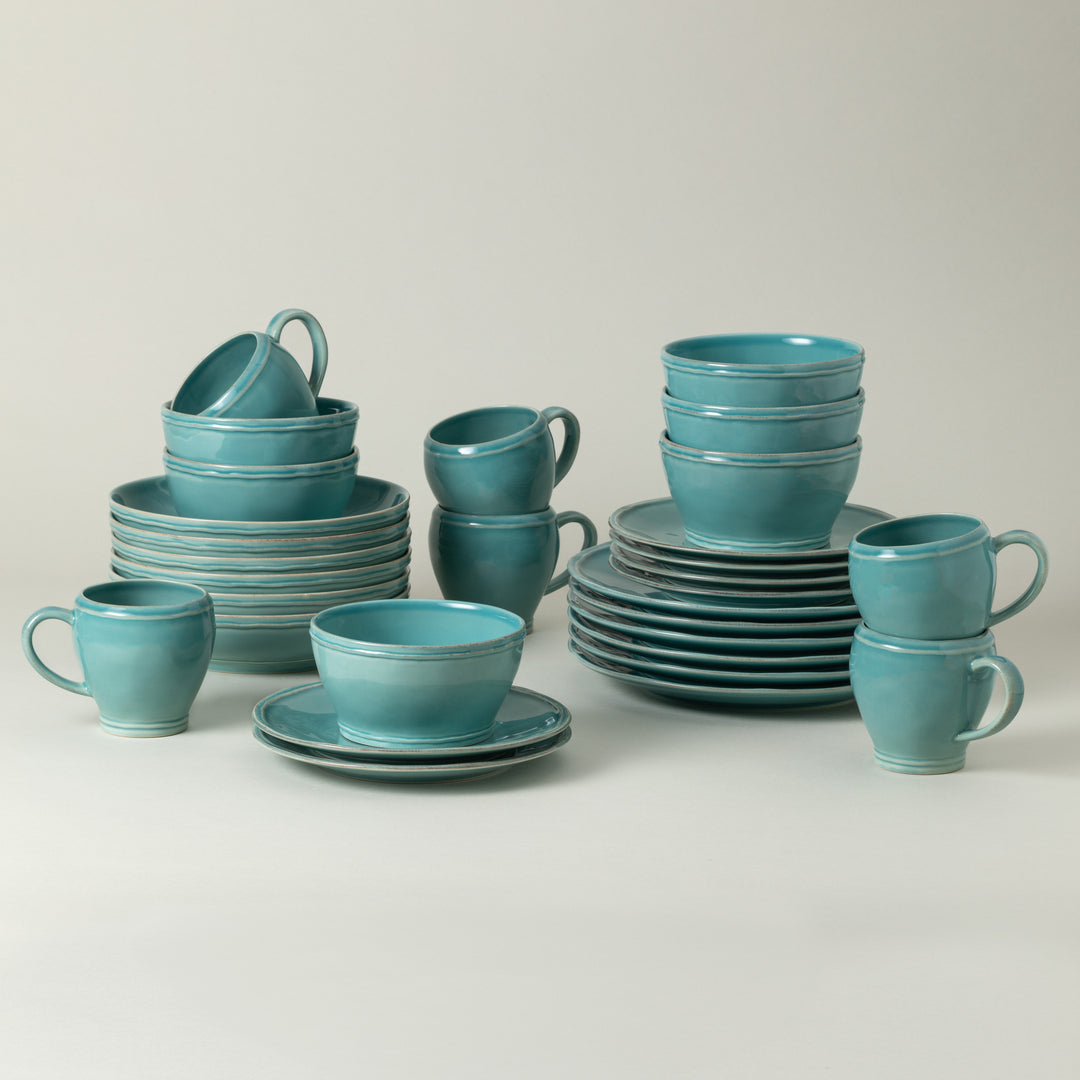 Casafina Fontana Glazed Stoneware Dinnerware (Turquoise)
