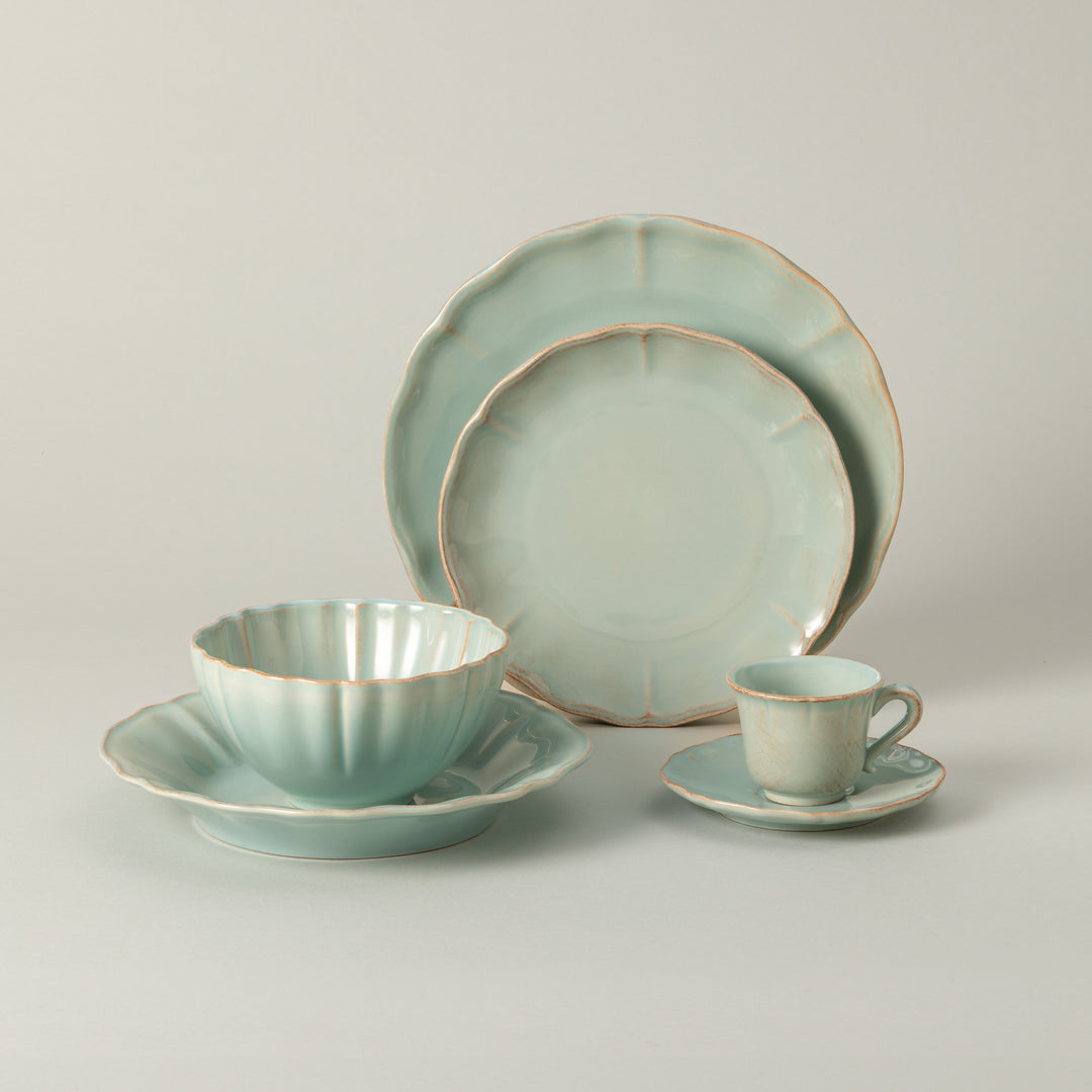 Costa Nova Alentejo Fine Stoneware Dinnerware (Turquoise)