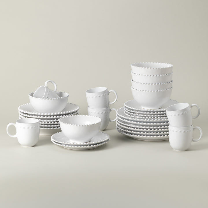 Costa Nova Pearl Fine Stoneware Dinnerware (White)