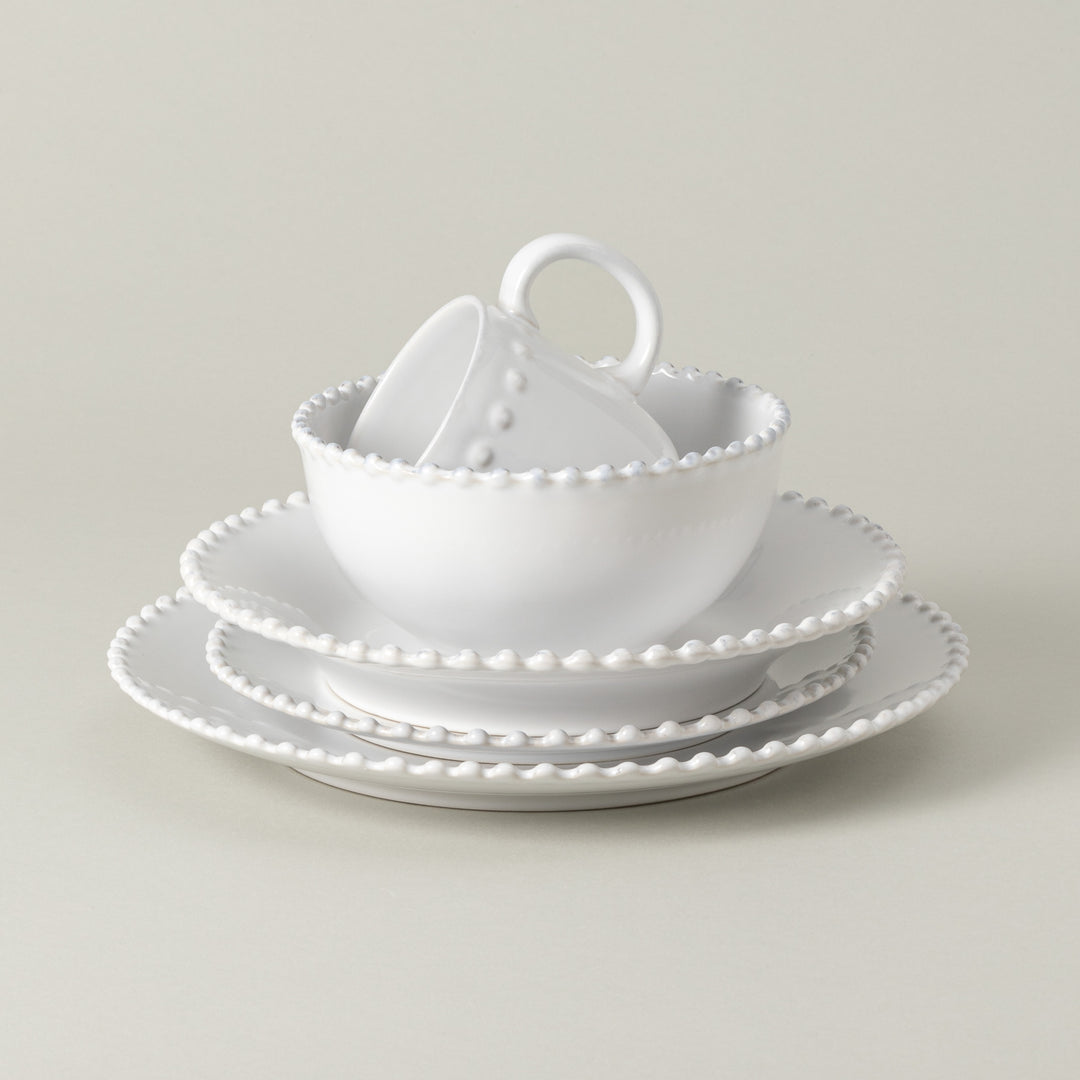 Costa Nova Pearl Fine Stoneware Dinnerware (White)