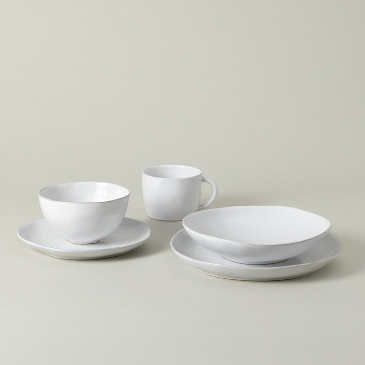 Costa Nova Livia Fine Stoneware Dinnerware (White)