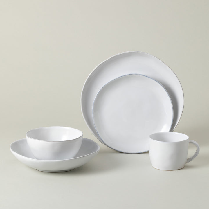 Costa Nova Livia Fine Stoneware Dinnerware (White)