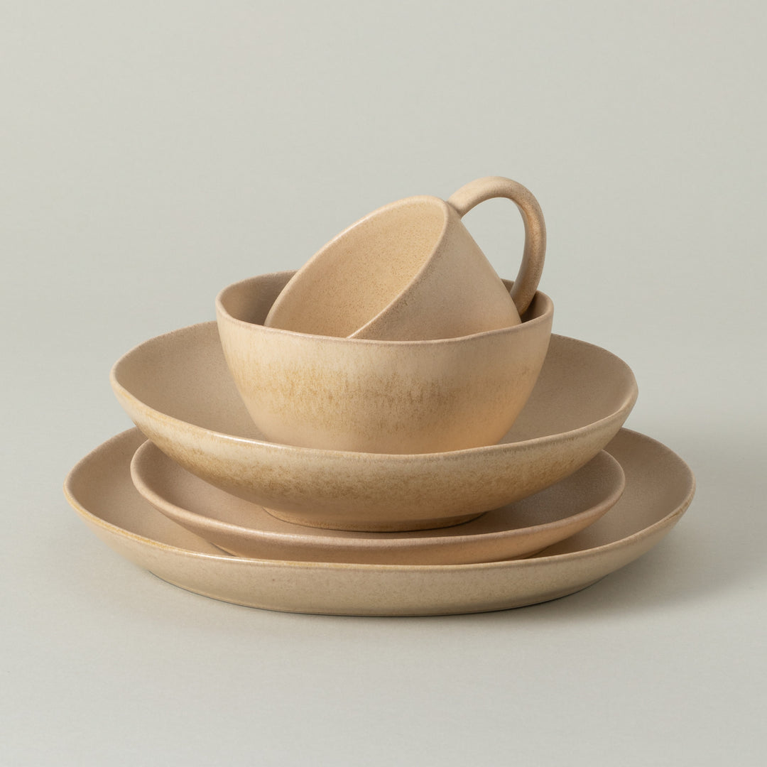 Costa Nova Livia Fine Stoneware Dinnerware (Champagne)