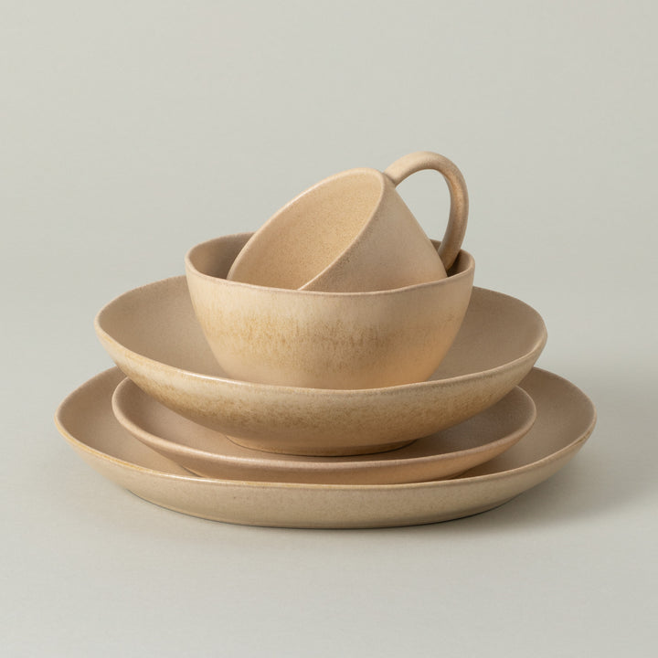 Costa Nova Livia Fine Stoneware Dinnerware (Champagne)