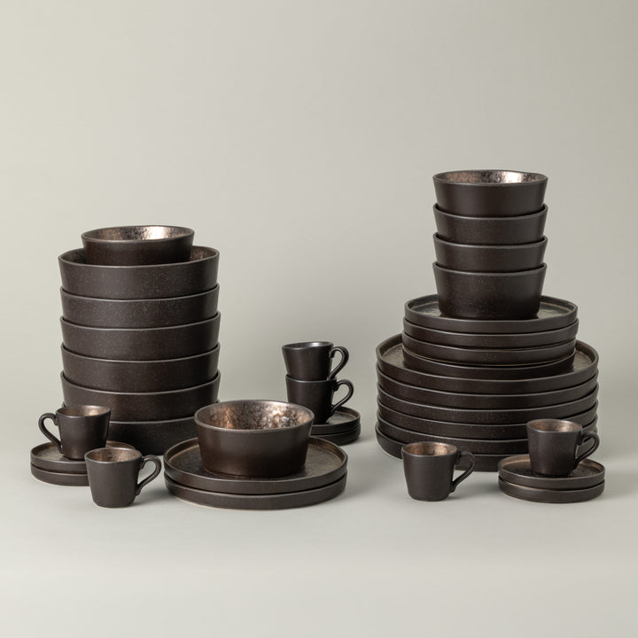 Costa Nova Lagoa Fine Stoneware Dinnerware (Metal)