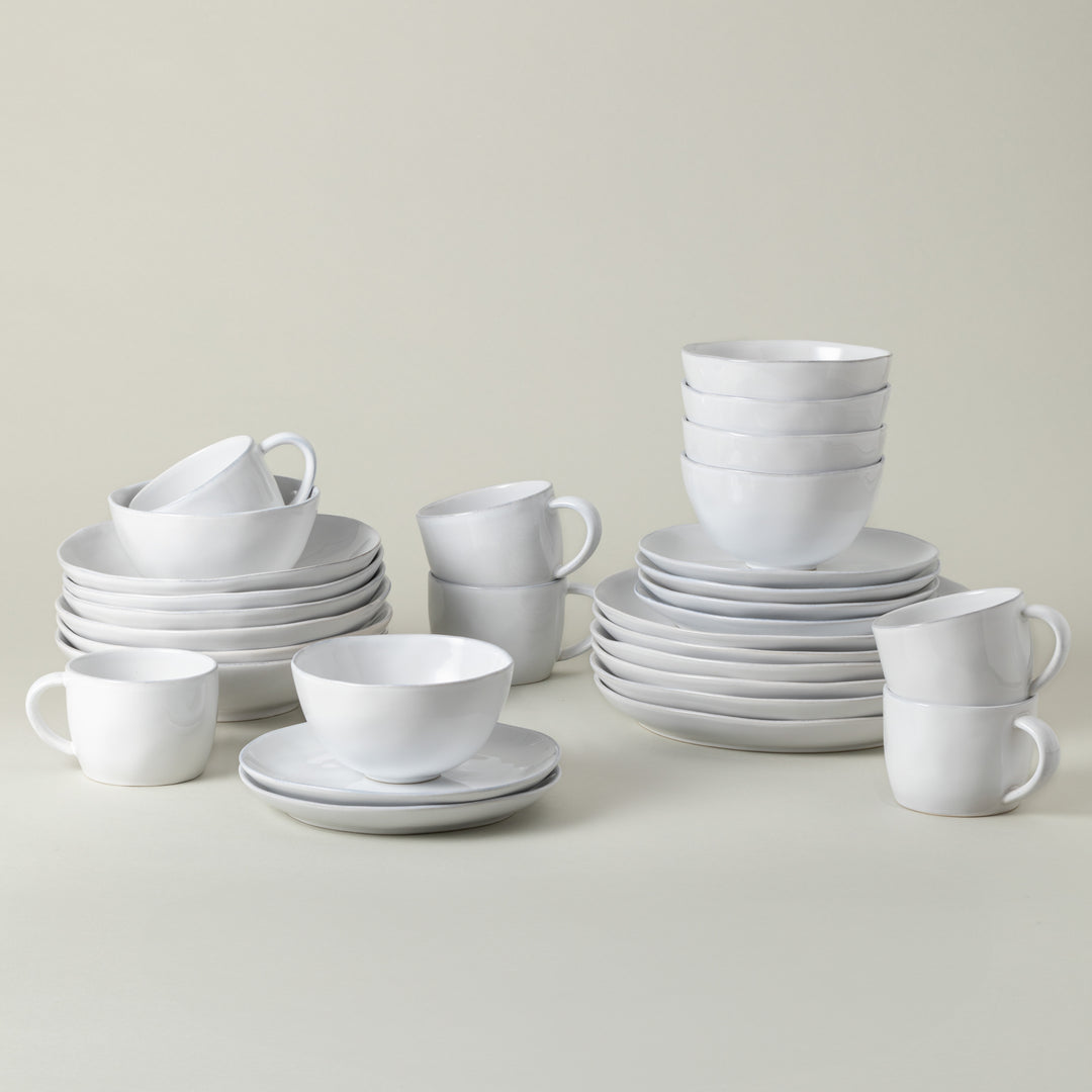 Costa Nova Livia Fine Stoneware Dinnerware (White)