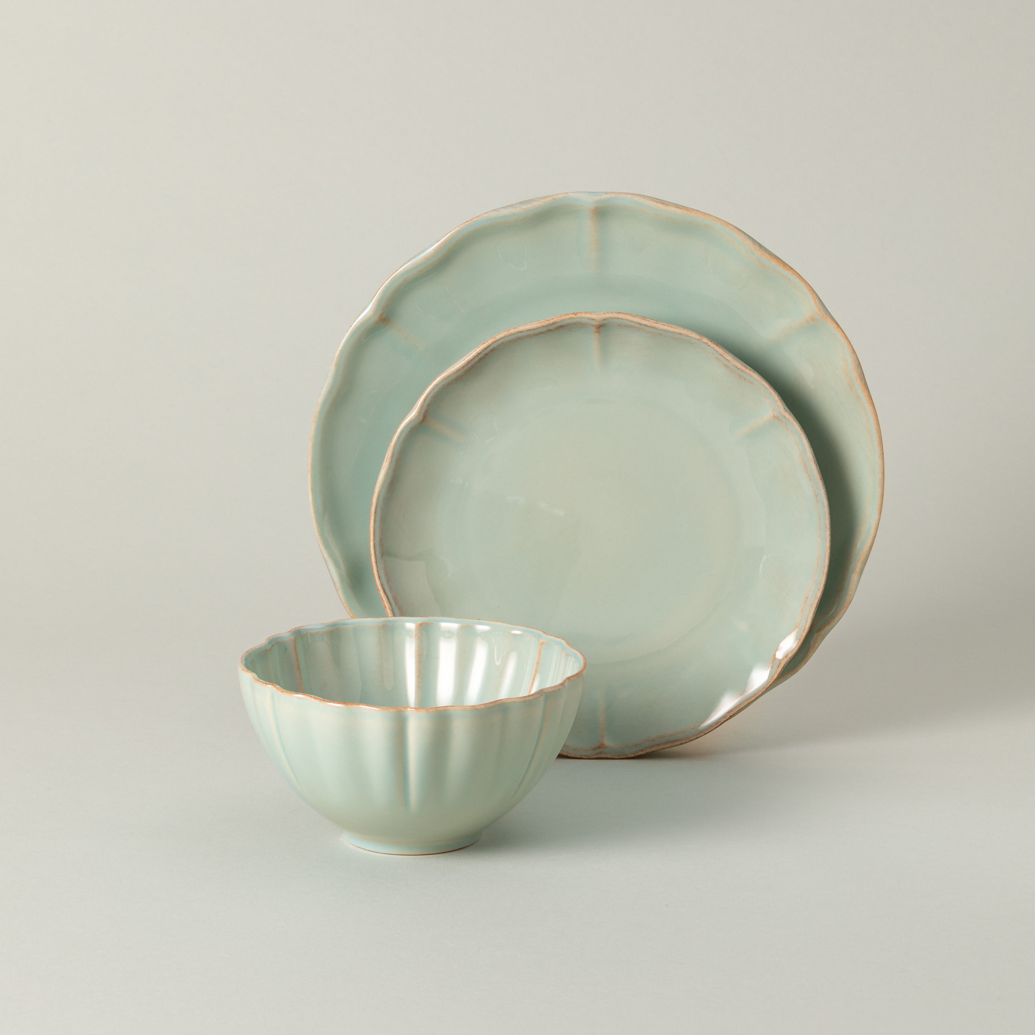 Costa Nova Alentejo Fine Stoneware Dinnerware (Turquoise) – Hudson