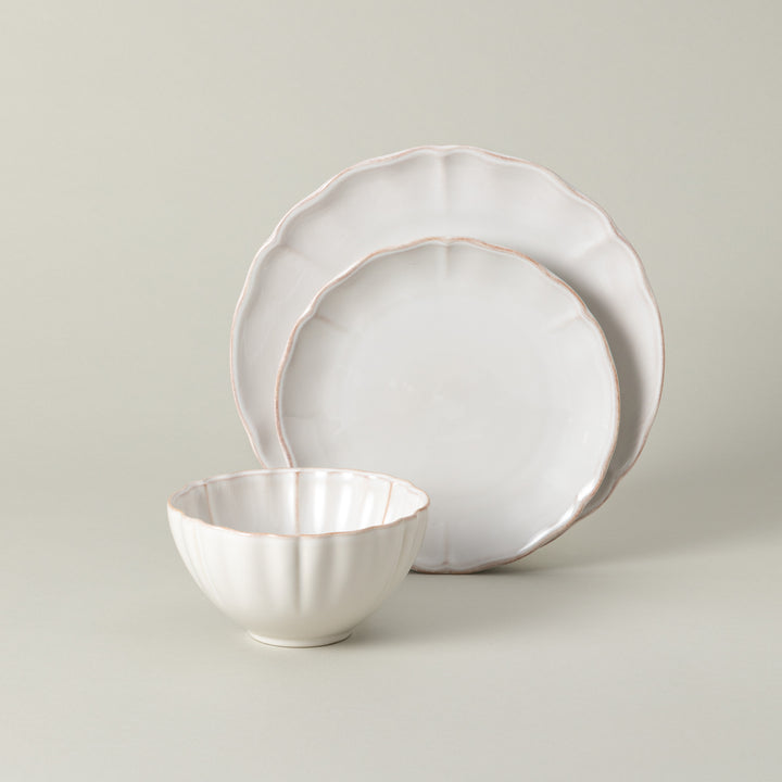Costa Nova Alentejo Fine Stoneware Dinnerware (White)