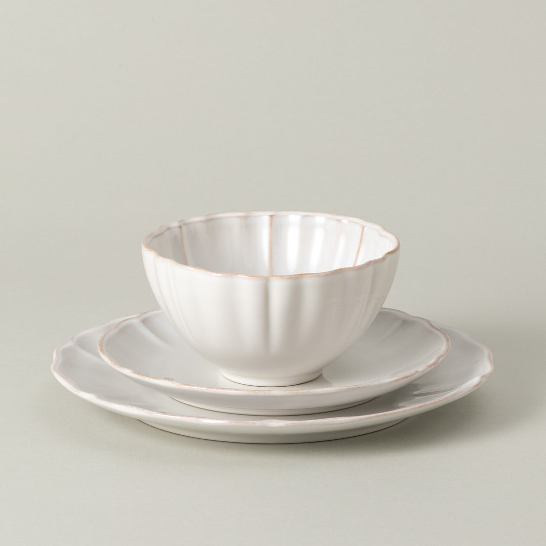 Costa Nova Alentejo Fine Stoneware Dinnerware (White)