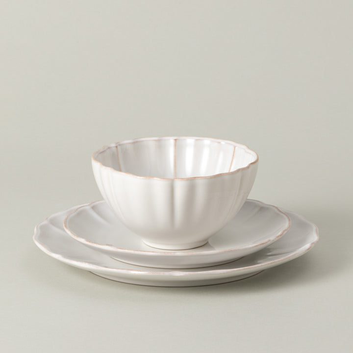 Costa Nova Alentejo Fine Stoneware Dinnerware (White)