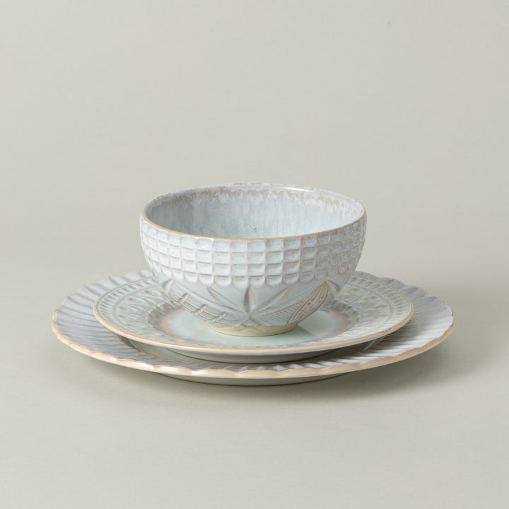 Costa Nova Cristal Fine Stoneware Dinnerware (Nacar)