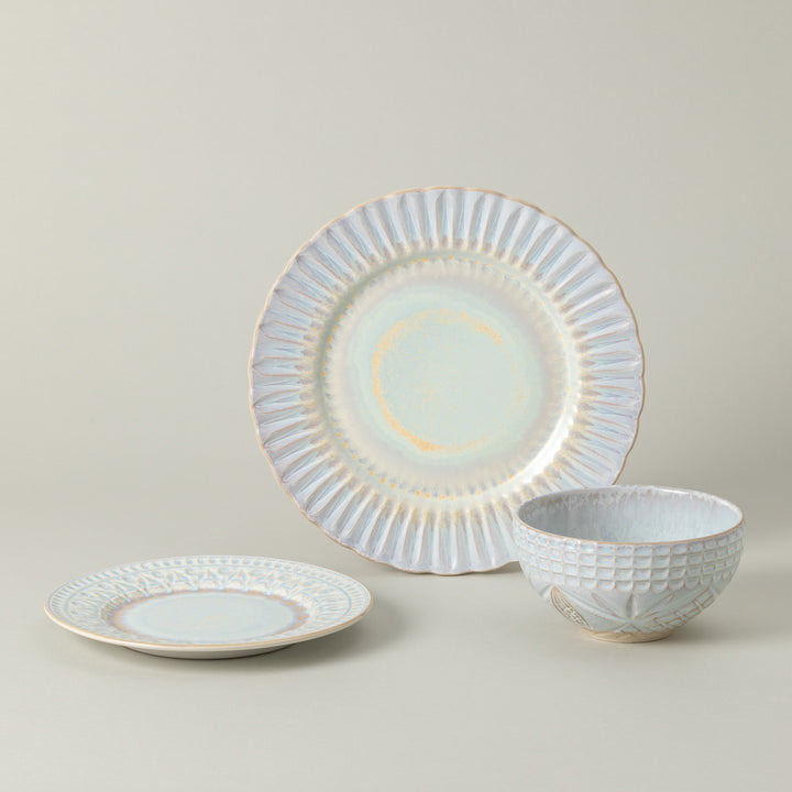 Costa Nova Cristal Fine Stoneware Dinnerware (Nacar)