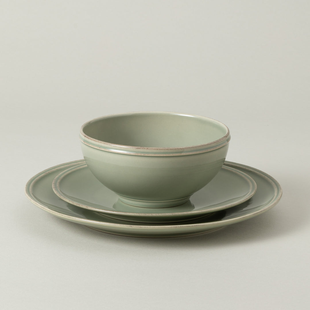 Costa Nova Friso Fine Stoneware Dinnerware (Sage Green)