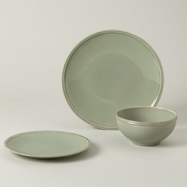 Costa Nova Friso Fine Stoneware Dinnerware (Sage Green)
