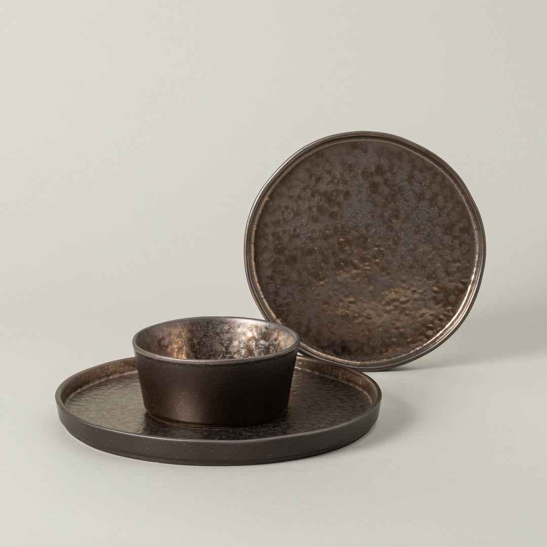 Costa Nova Lagoa Fine Stoneware Dinnerware (Metal)