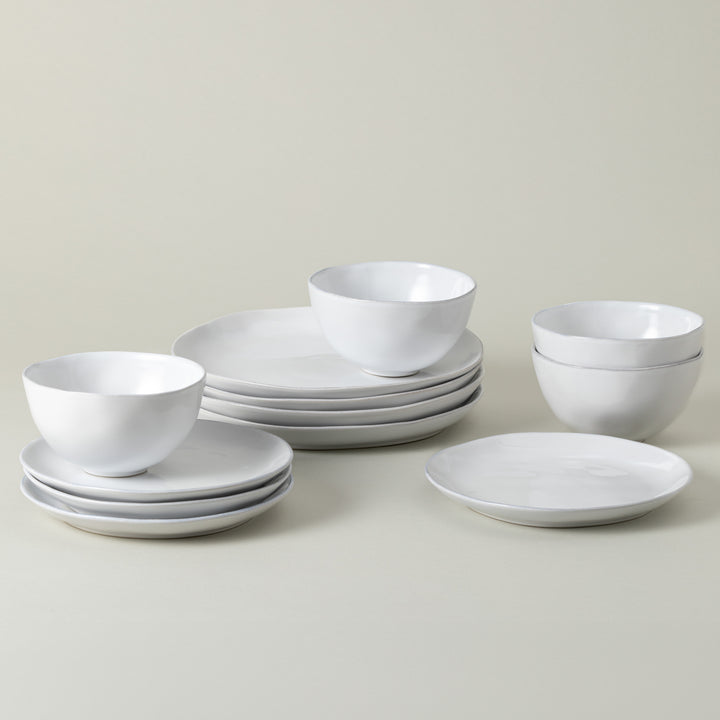 Costa Nova Livia Fine Stoneware Dinnerware (White)