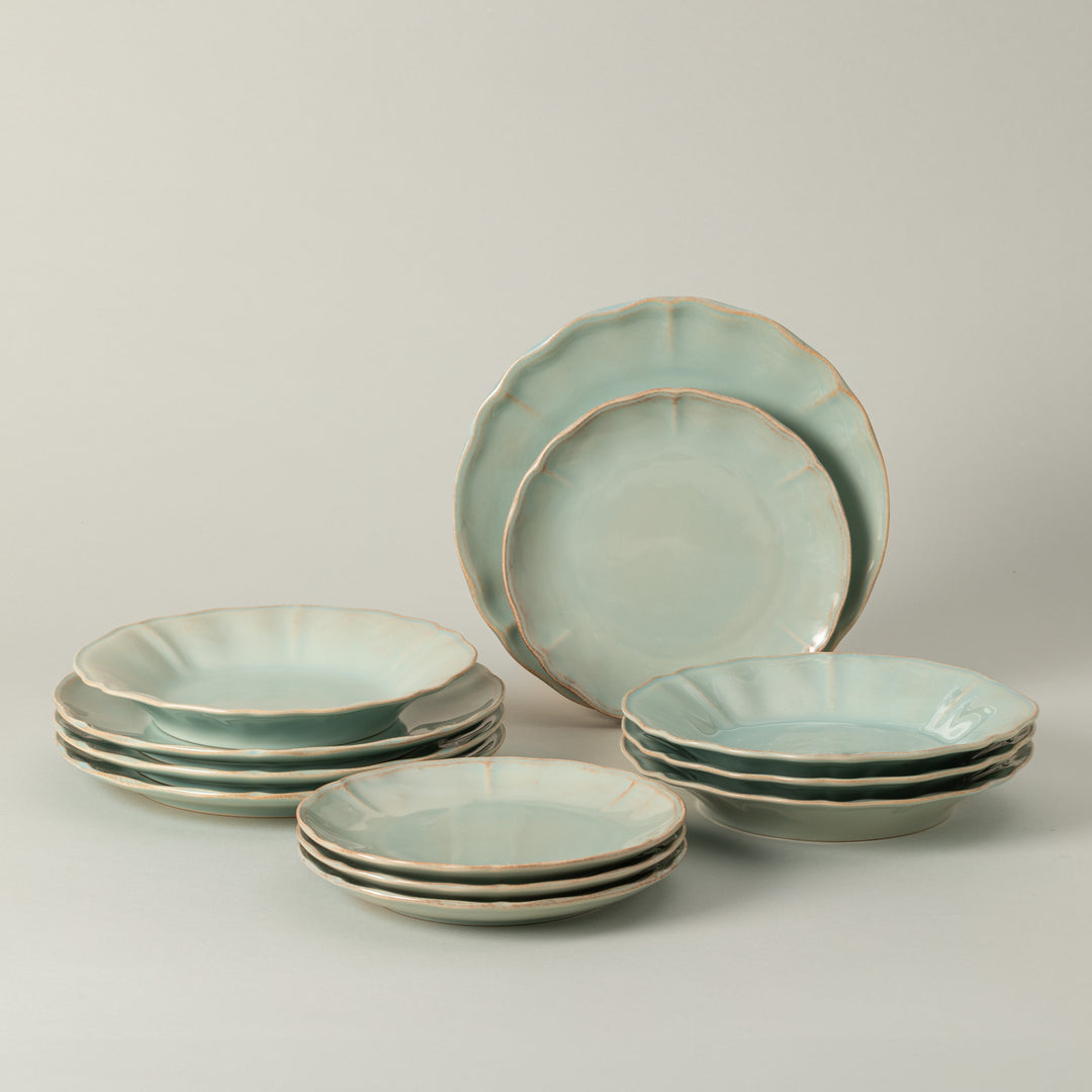 Costa Nova Alentejo Fine Stoneware Dinnerware (Turquoise)