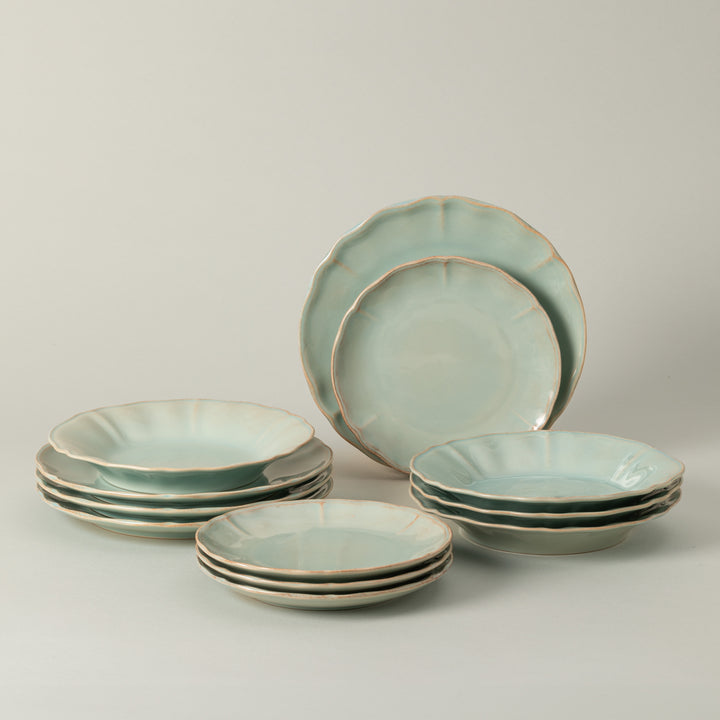 Costa Nova Alentejo Fine Stoneware Dinnerware (Turquoise)